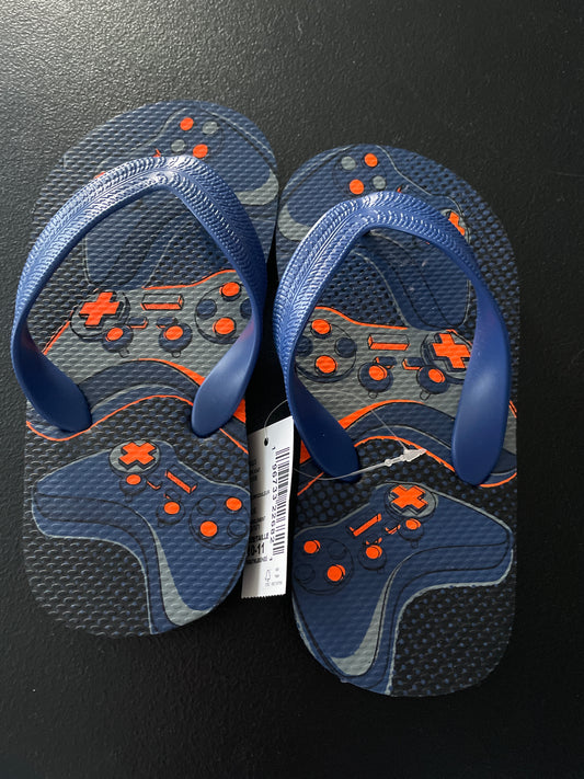 Children’s Place Flip Flops, Boys Sz 10-11