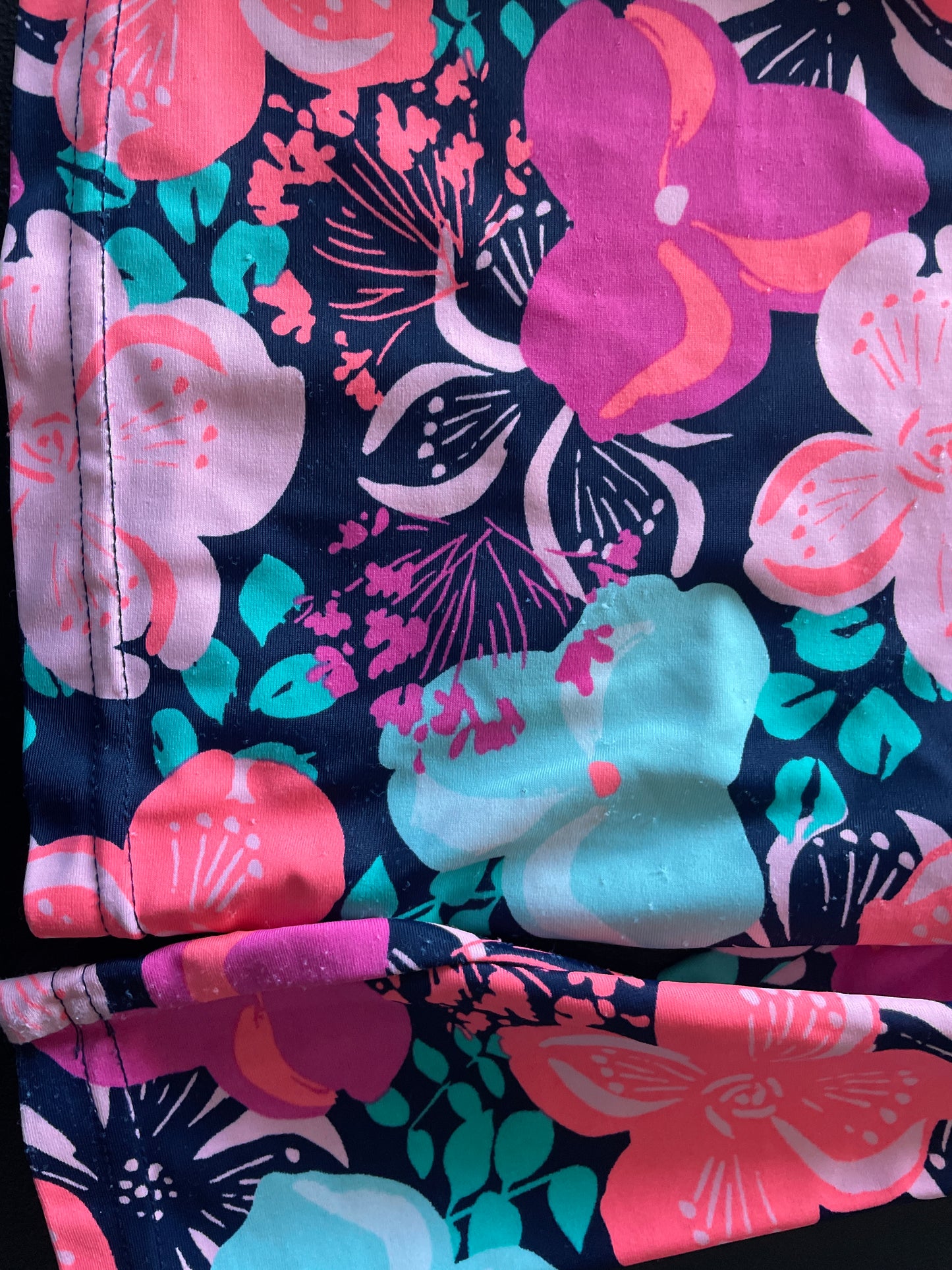 Just One You Rash Guard, Girls Sz 18mo, Neon Floral