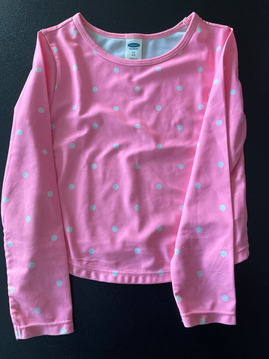 Old Navy Rash Guard, Girls Sz 4T, Pink