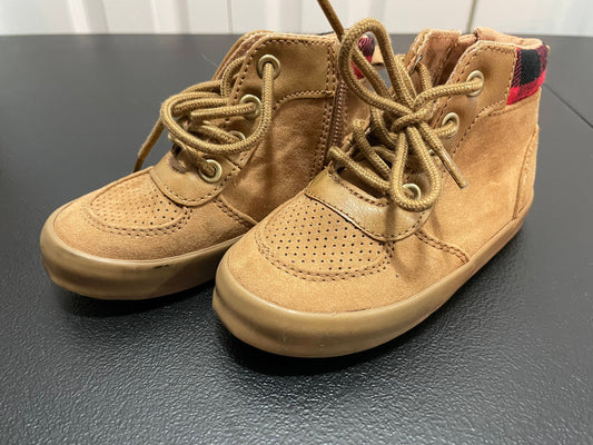 7 Toddler Boys Boots, Tan
