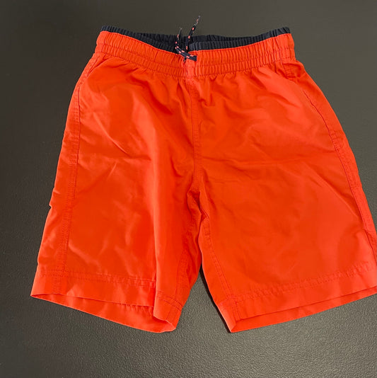 M Boys Swim Trunks, Neon Orange