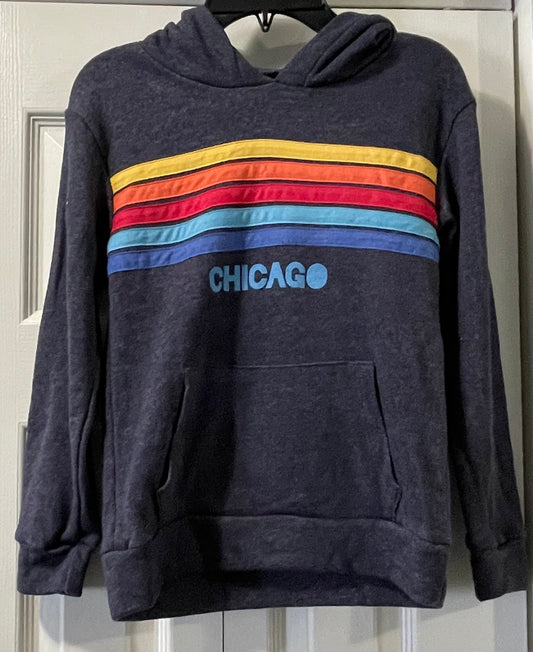Y Medium Hoodie, Navy, Chicago