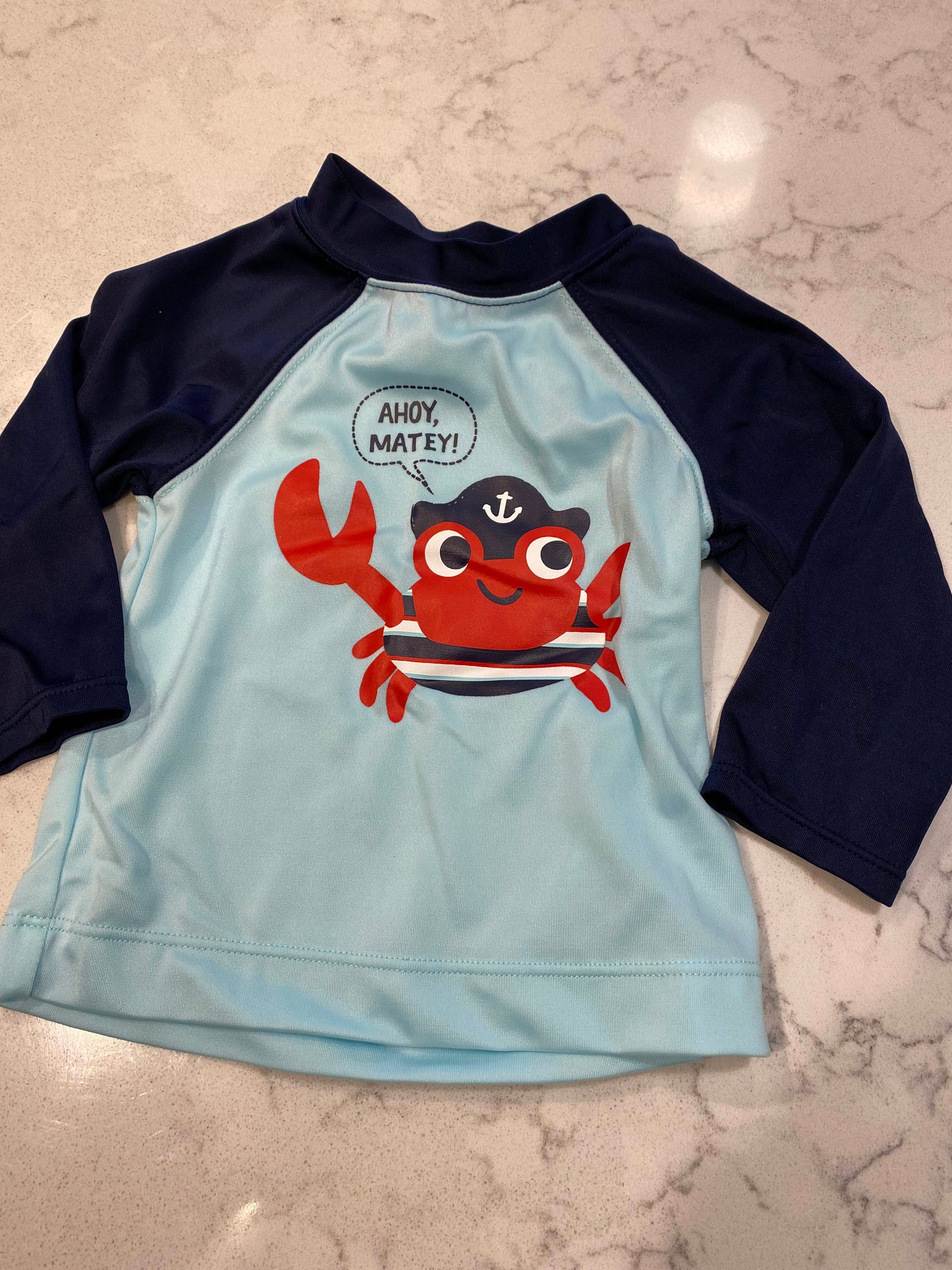 6-12M Infant Boys Rashguard Top