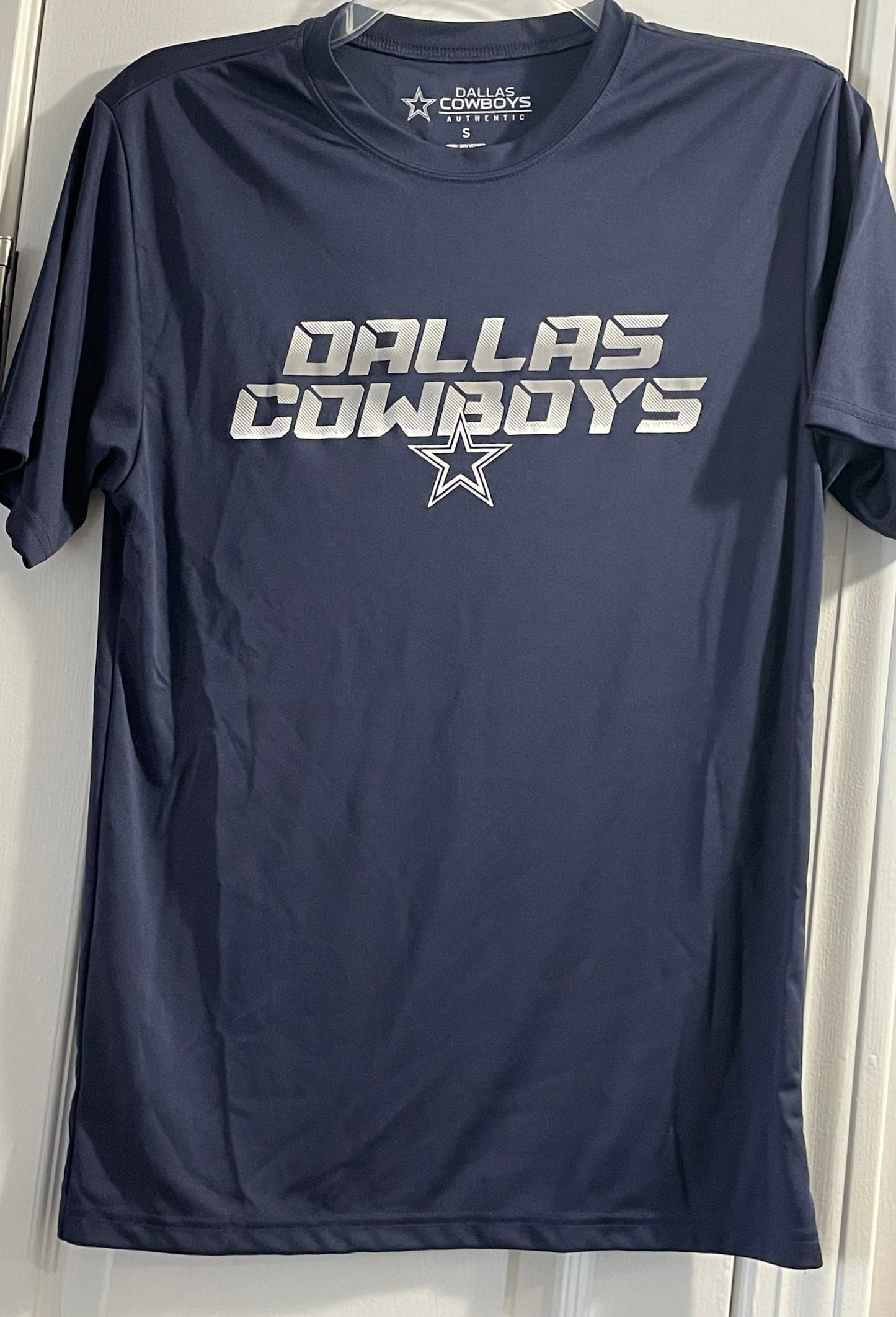 S Mens Jersey T-Shirt, Navy, Dallas Cowboys