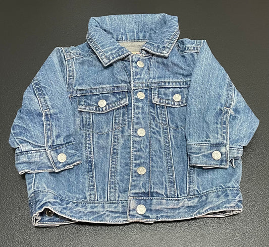 6-9 Months Boys Jean Jacket Stonewashed