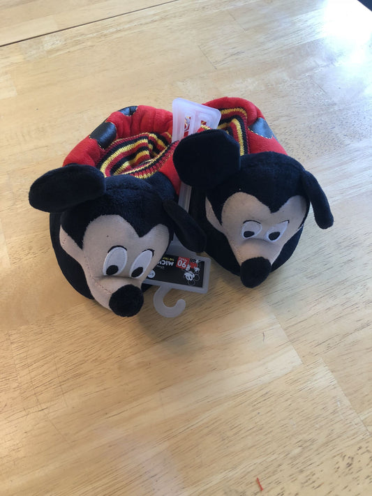 Toddler 5/6 -- slippers, Mickey Mouse