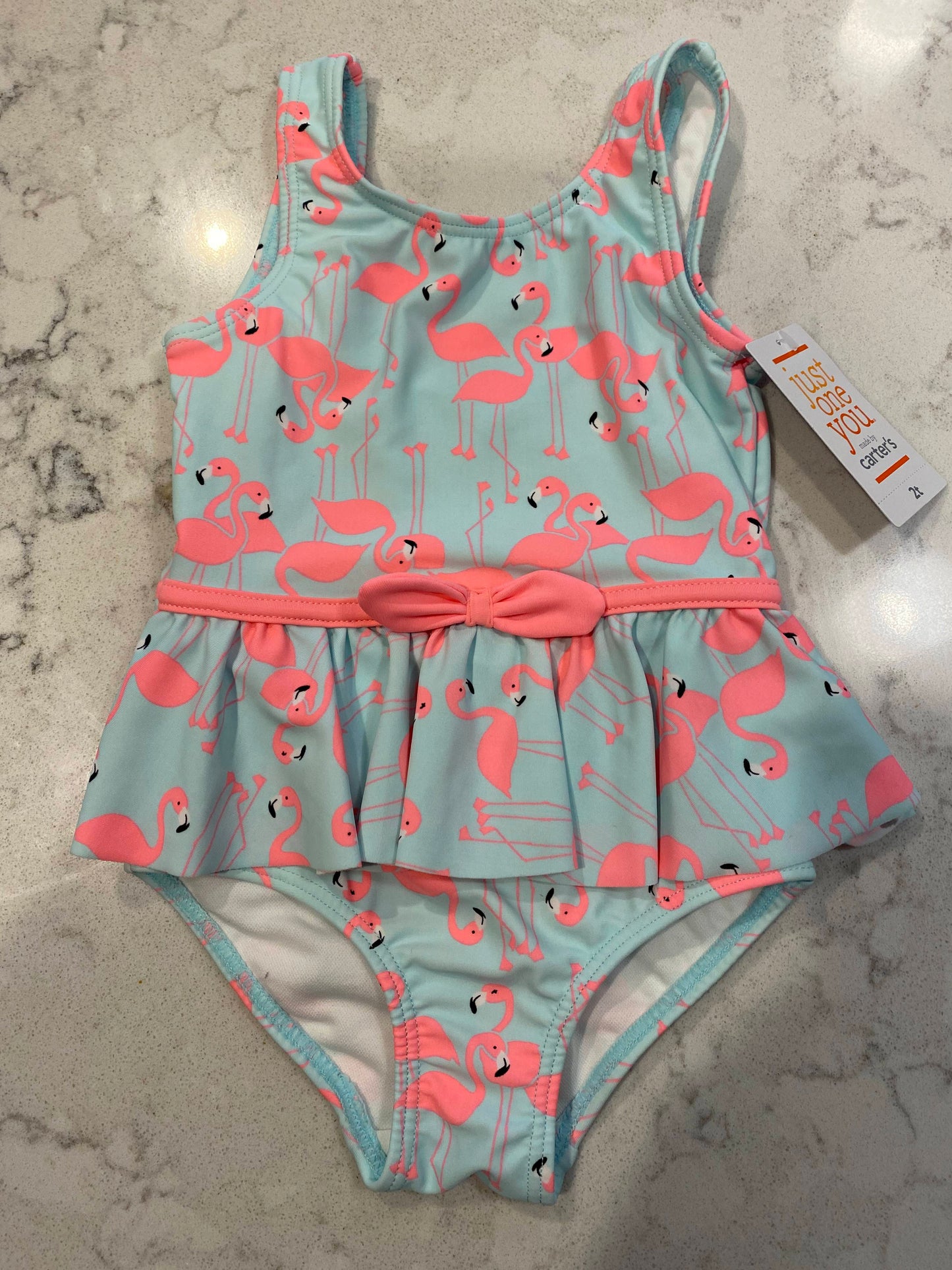 2T Toddler Girls 1-piece swimsuit