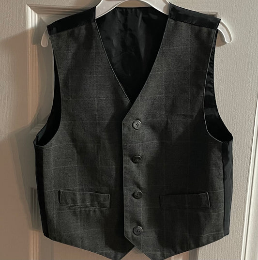 5 Boys Vest, Dark Grey