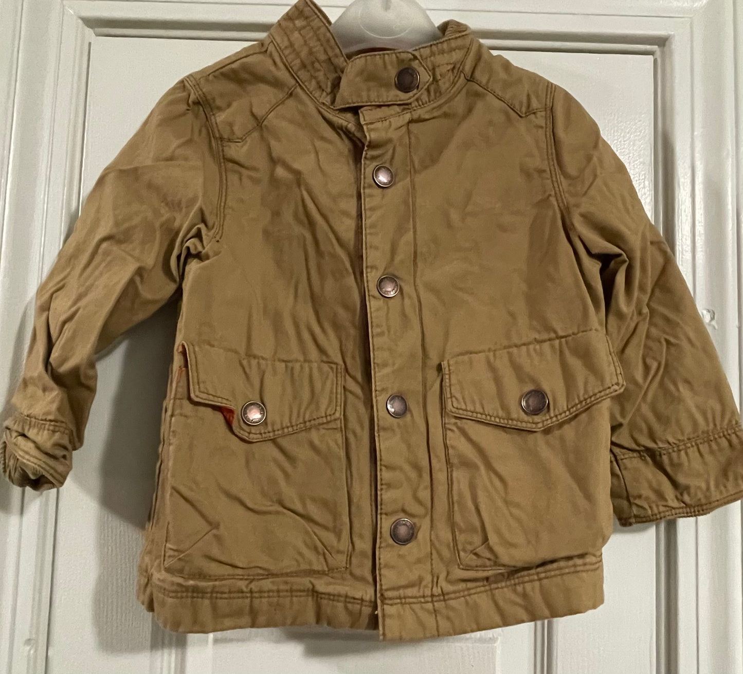 3T Boys Lightweight Jacket, Khaki