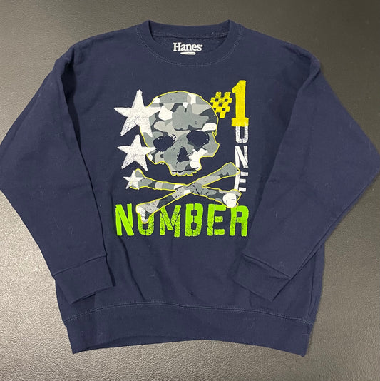 S Boys Sweatshirt, Skull & Crossbones