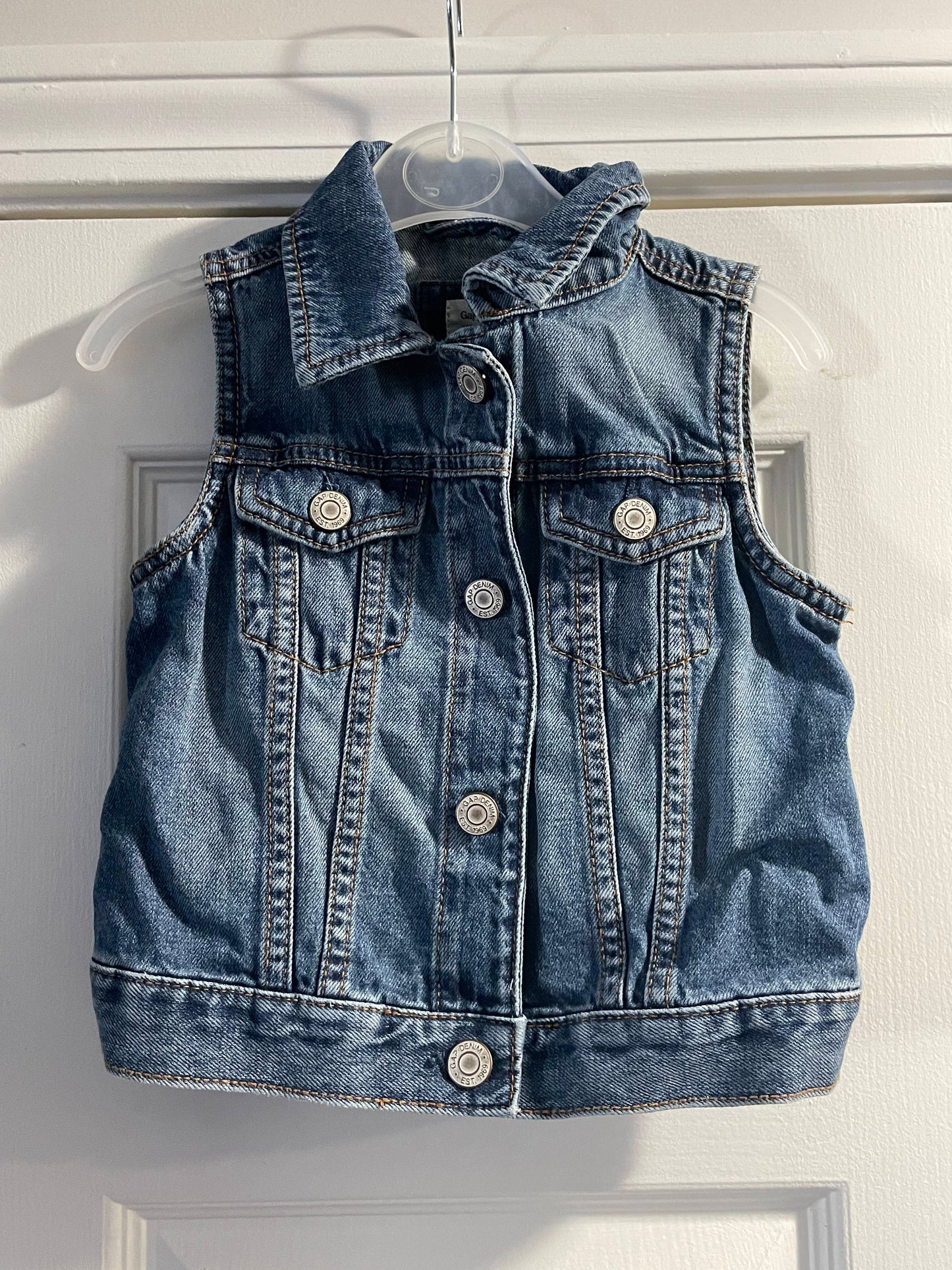 XS Girls Jean Vest