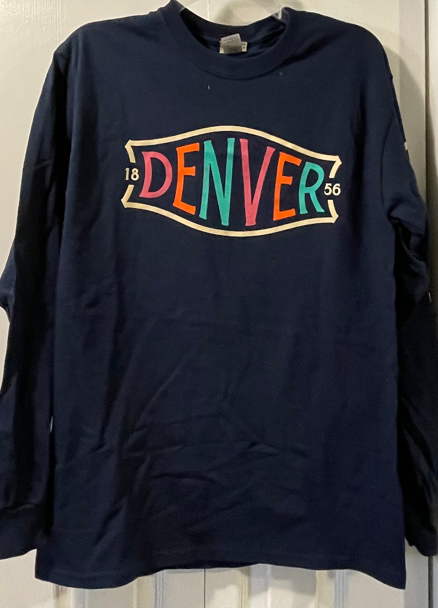 M Adult Long Sleeve, Midnight Blue, Denver