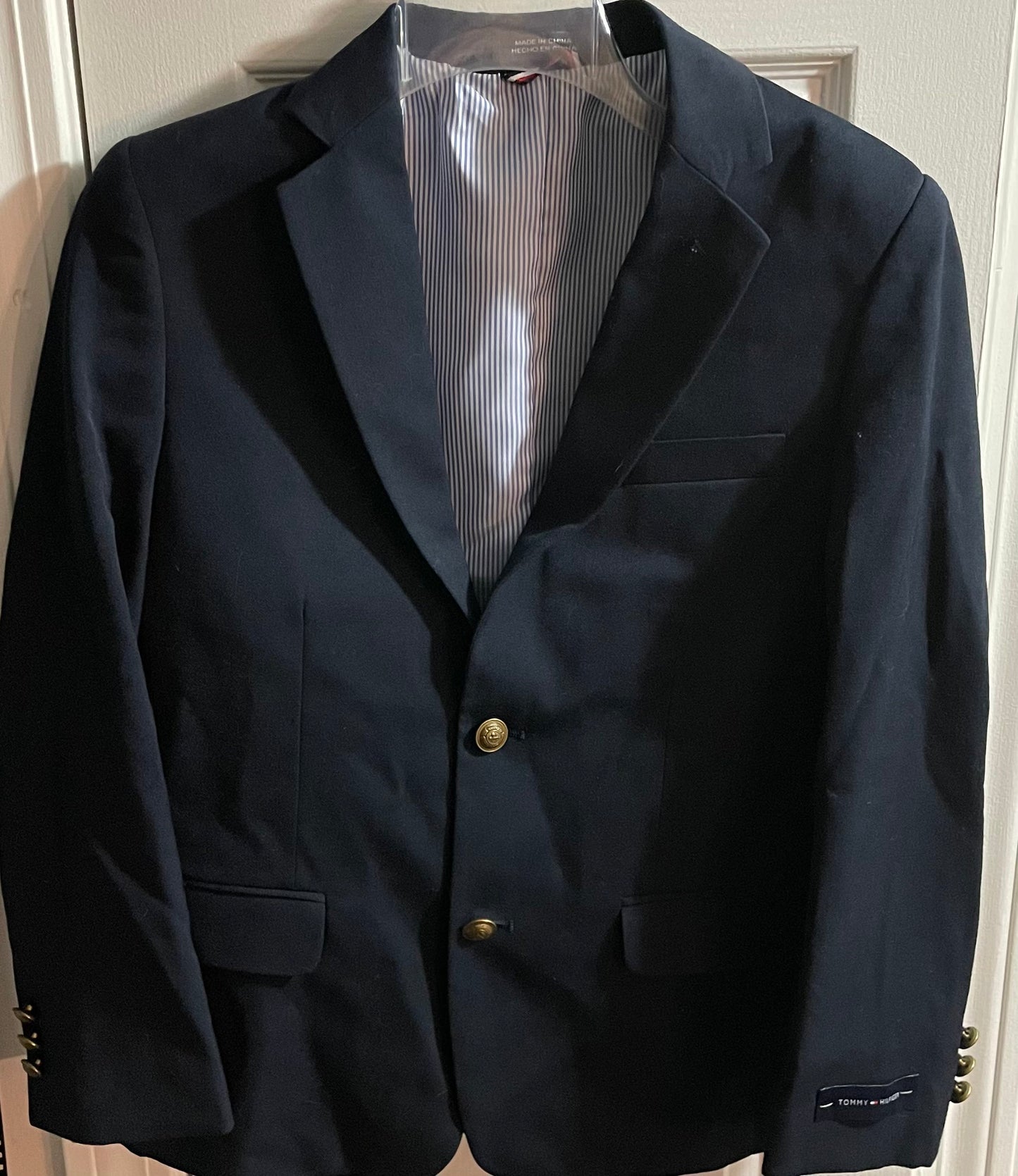 12 Boys Suit Coat, Black