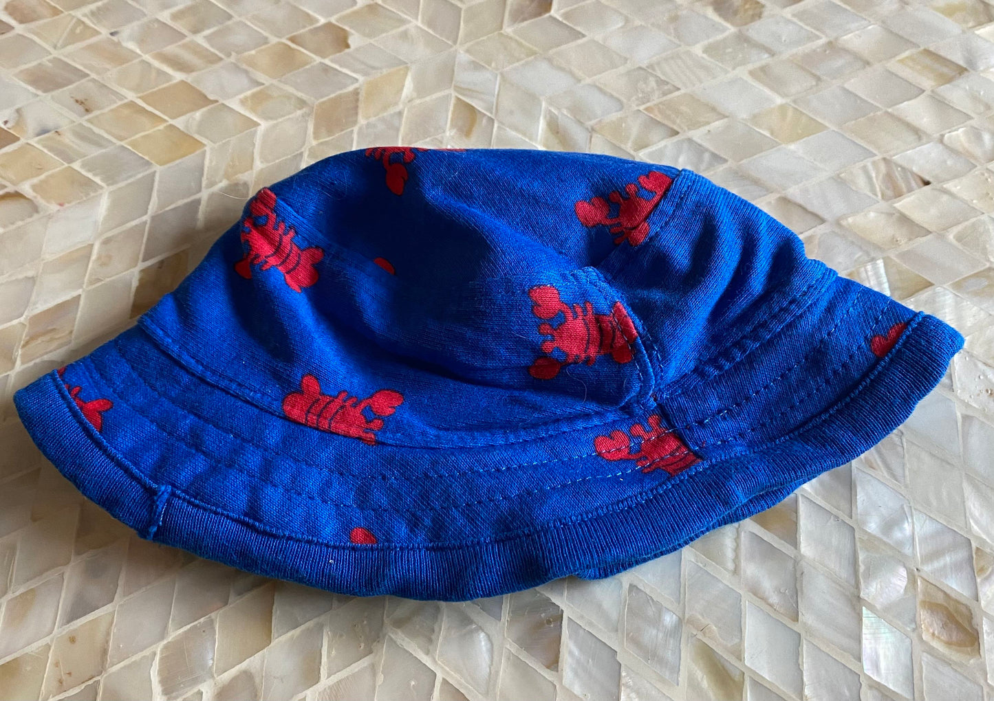 Newborn boy bucket hat