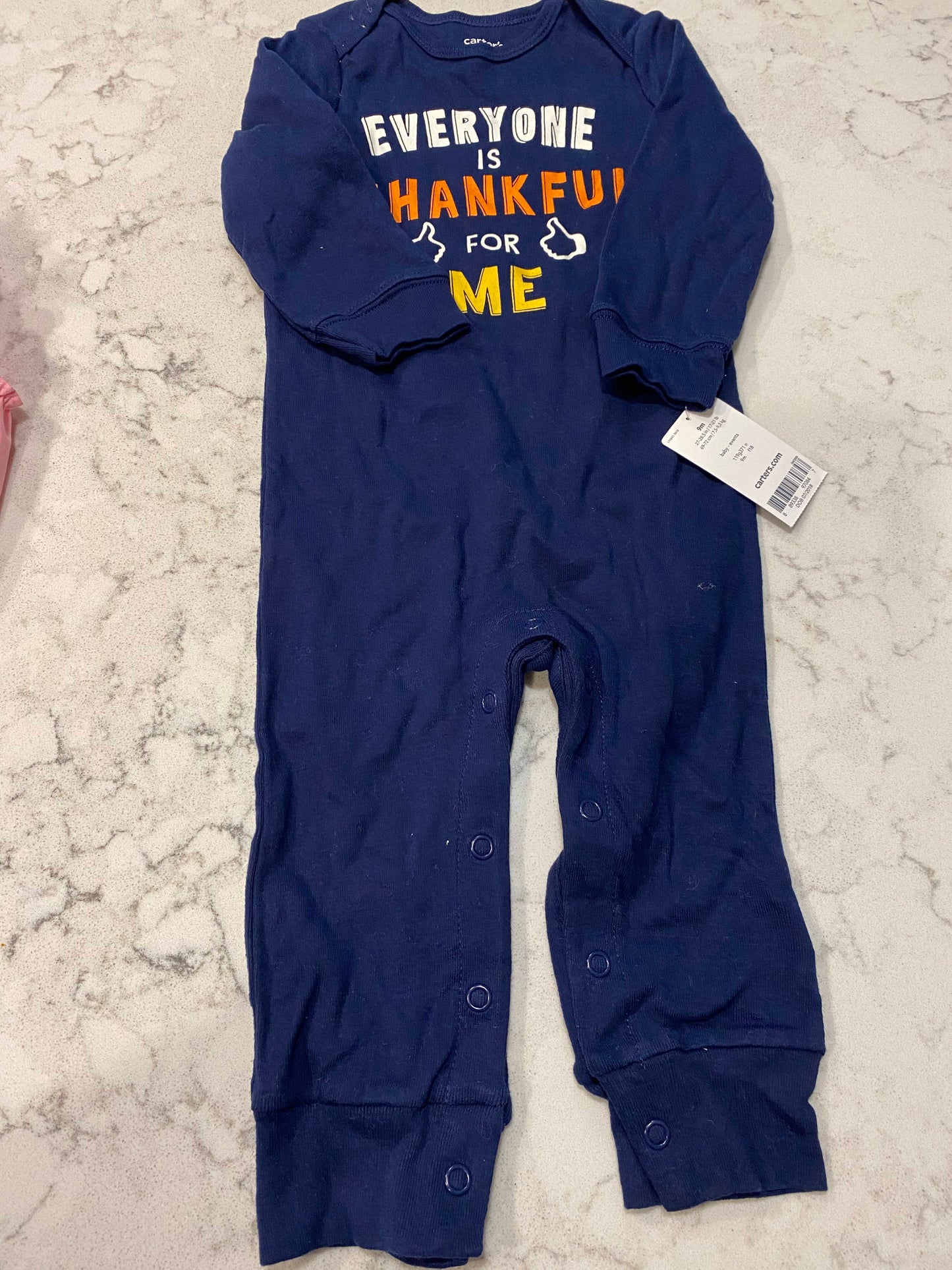 9M Infant Gender Neutral Thanksgiving Outfit