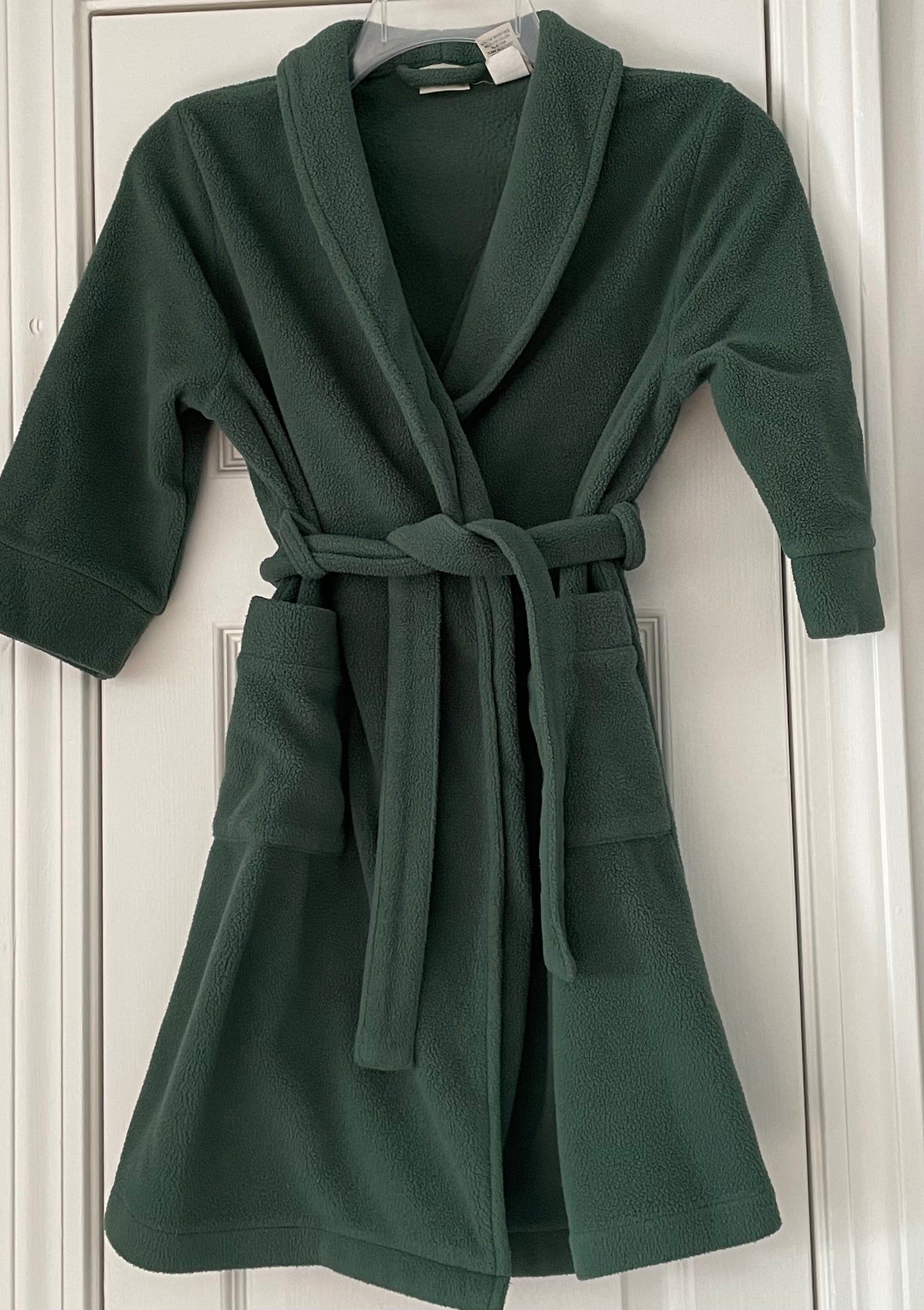 5-6 (M) Boys Robe, Hunter Green