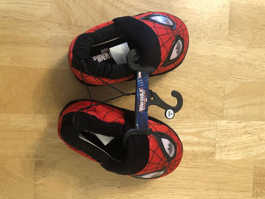 Toddler 7/8, Slippers — Boys Spider-man,