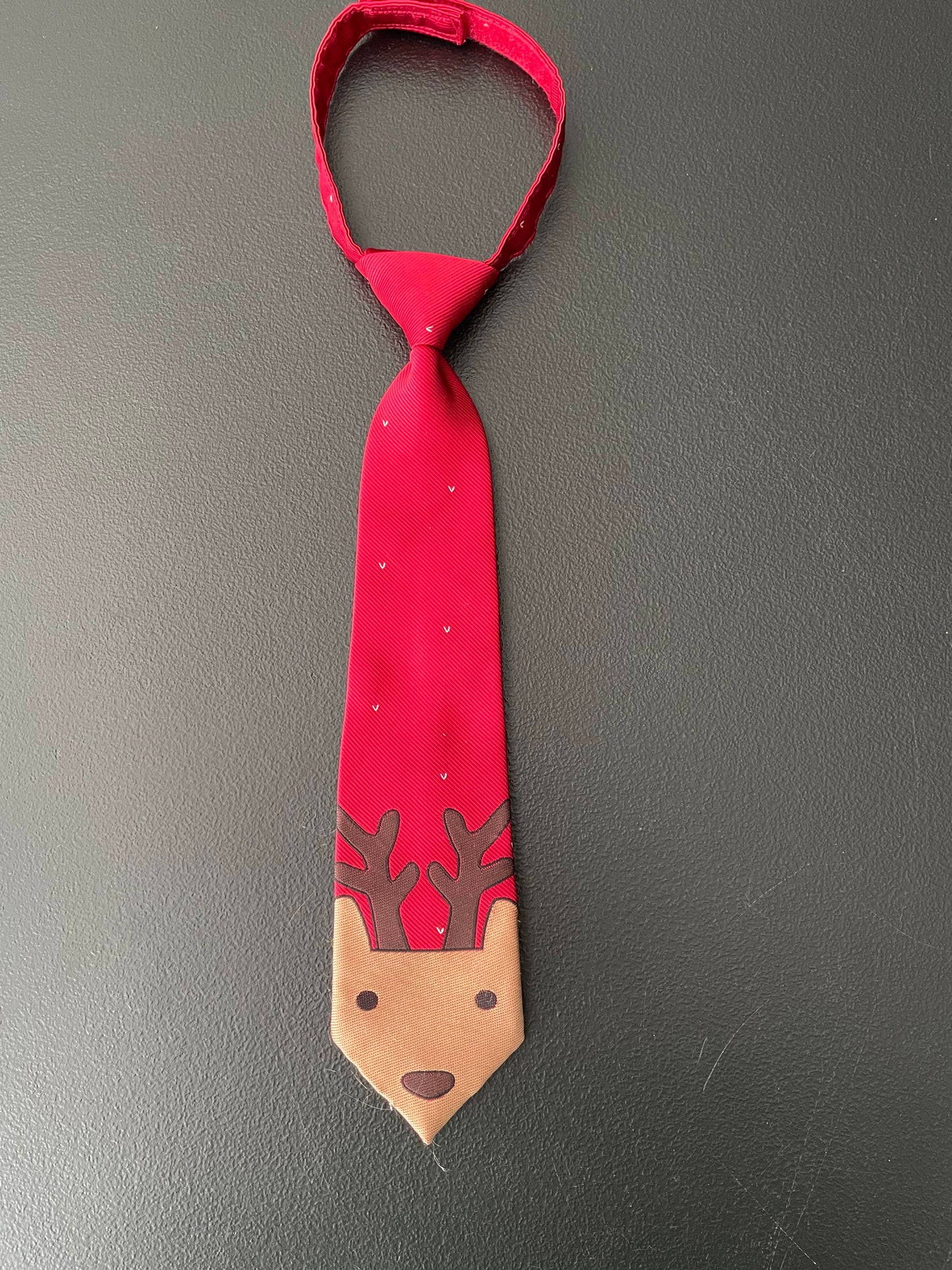 Reindeer Neck Tie, Boys, 0-24 mo