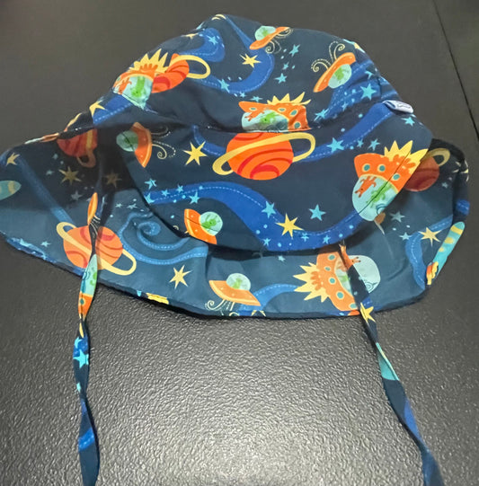 6-18M Boys Bucket Hat, Space