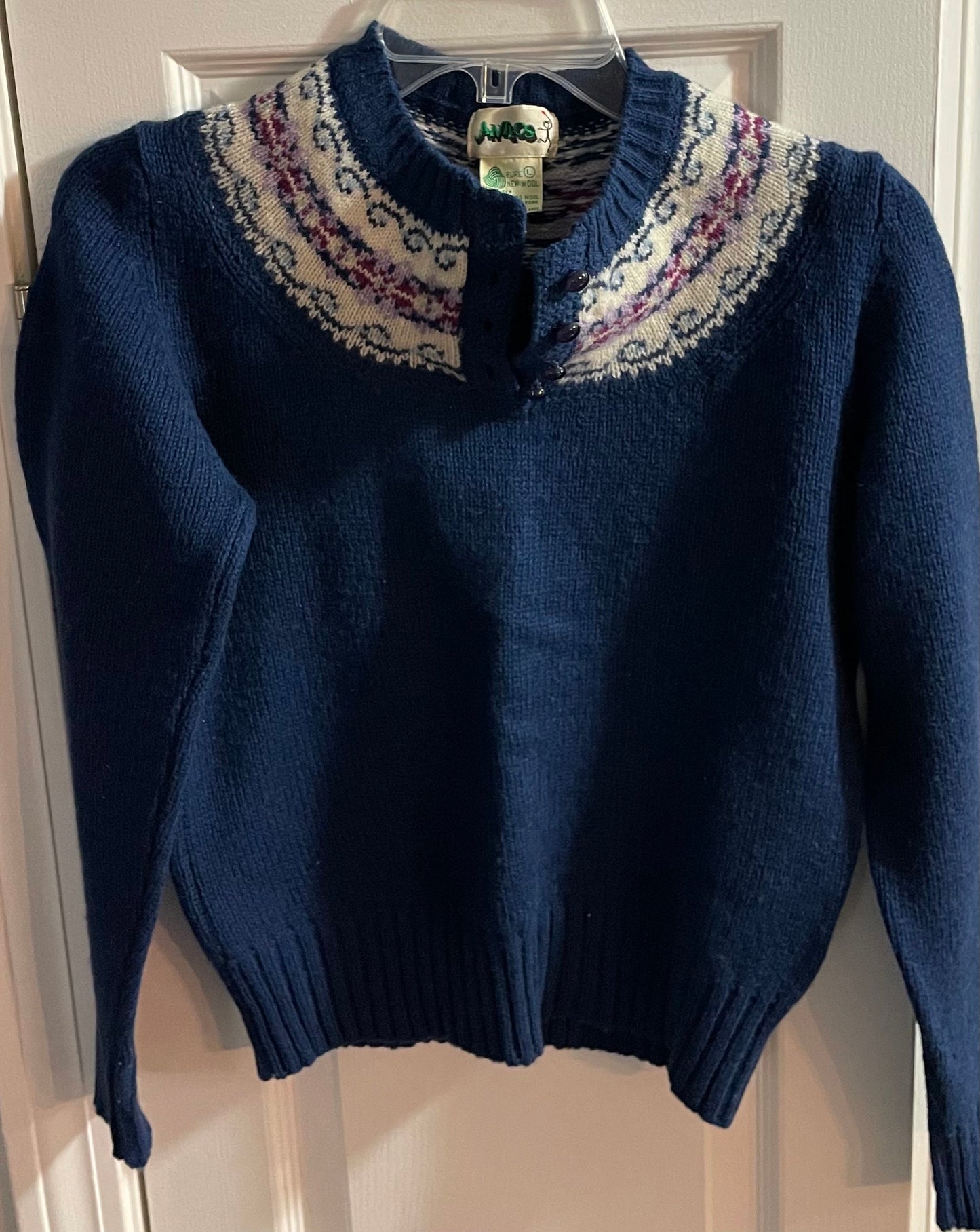 L Girls Sweater, Wool