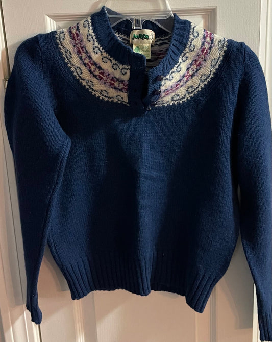 L Girls Sweater, Wool