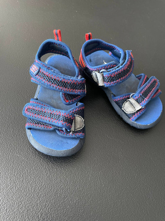 6 Toddler Boys Sandals, Blue