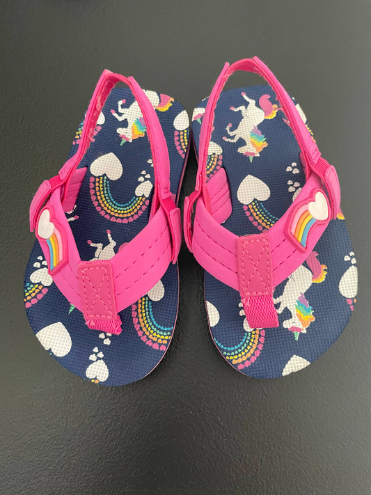 5-6 Toddler Girls Sandals, Unicorn