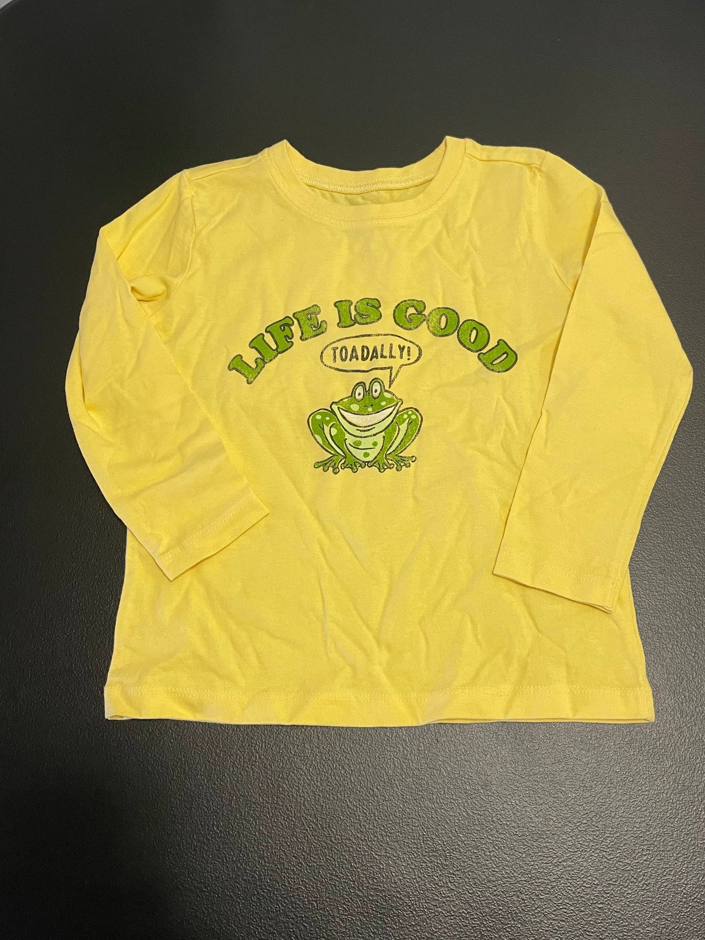 3T Kids T-Shirt, Yellow, Toad