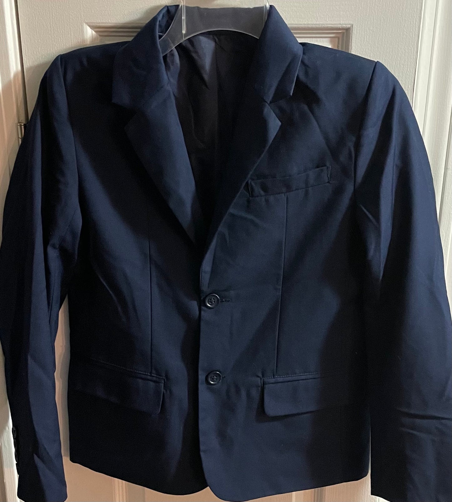 10 Boys Suit Coat, Navy