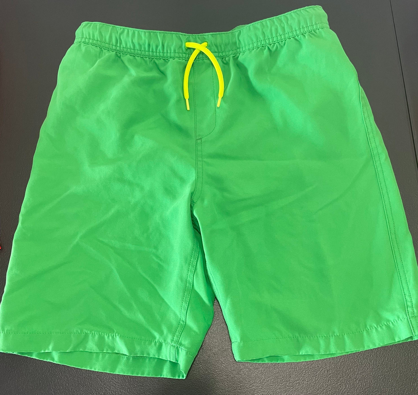 XL Boys Swim Trunks, Kelly Green