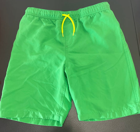 XL Boys Swim Trunks, Kelly Green