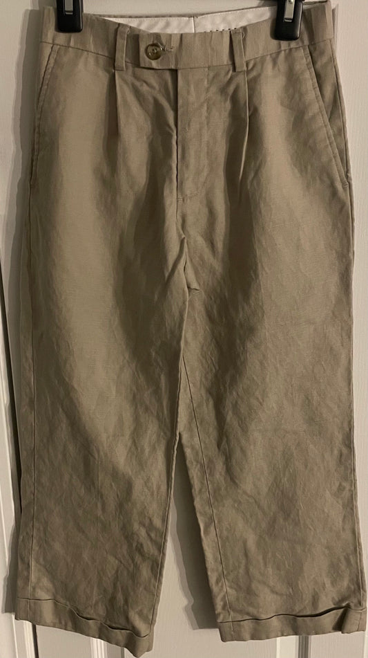 8 Boys Dress Pants, Tan
