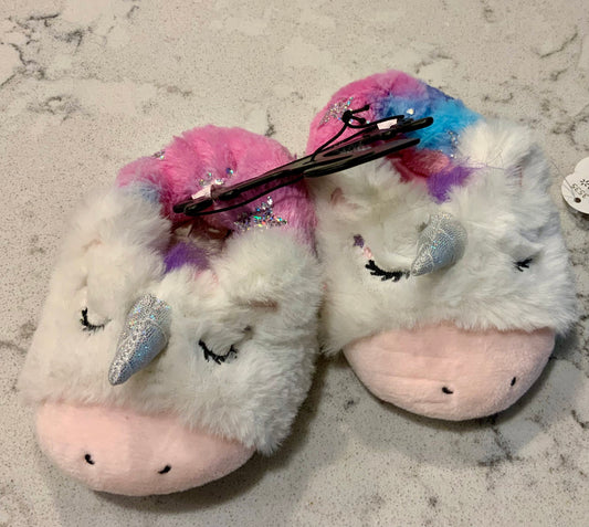 6 Toddler Girls Unicorn Slippers