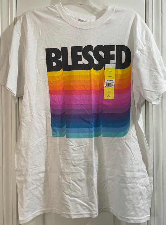 L Mens T Shirt, Blessed