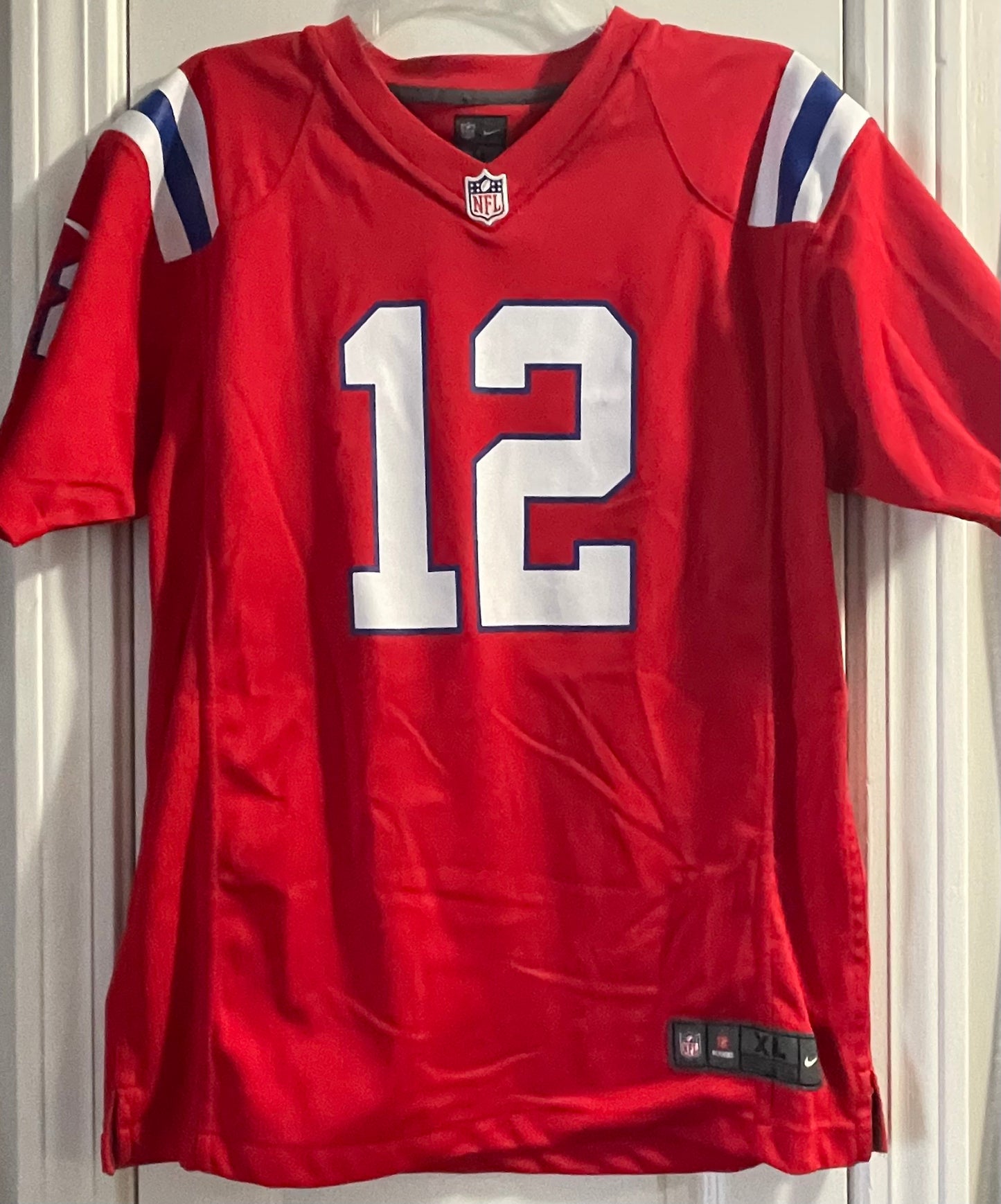 XL Youth NFL Jersey, #12 Brady