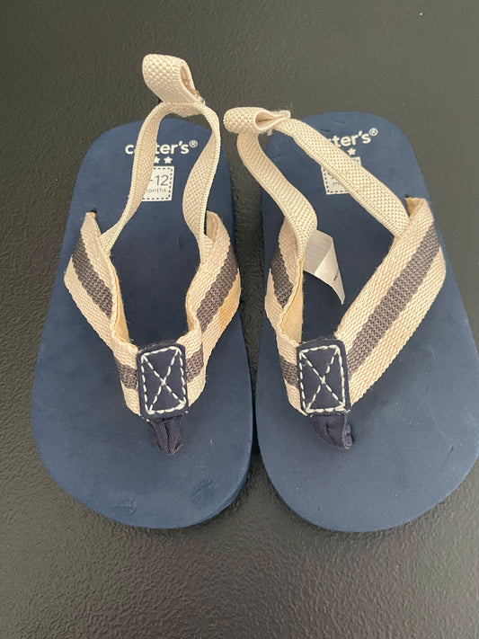 9-12M Boys Sandals, Navy
