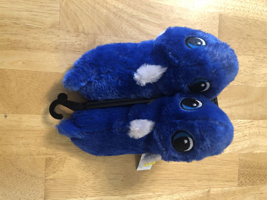 Toddler 7/8, Slippers — Boys Sharks,