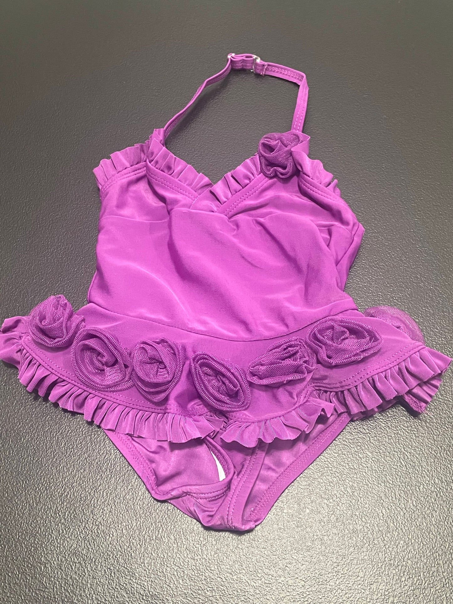 12M Girls Swimsuit, Purple