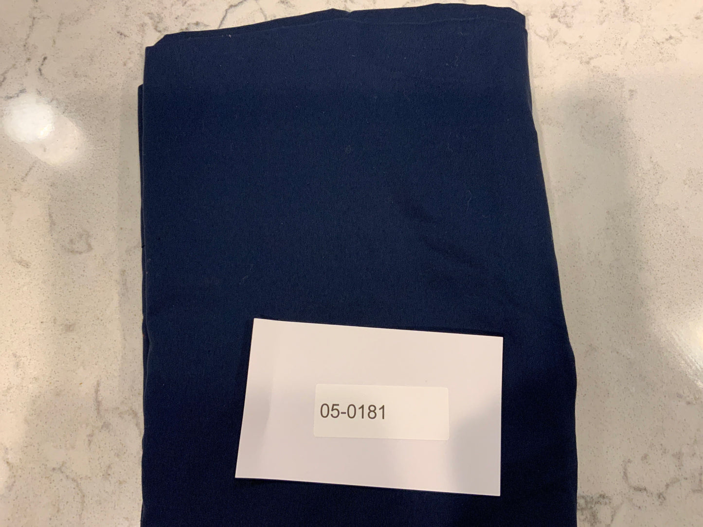 Twin/Twin XL Navy Flat Sheet