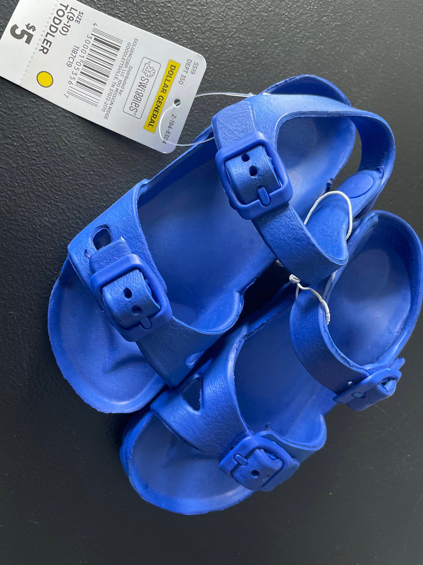 9/10 Toddler Boys Sandals, Royal Blue