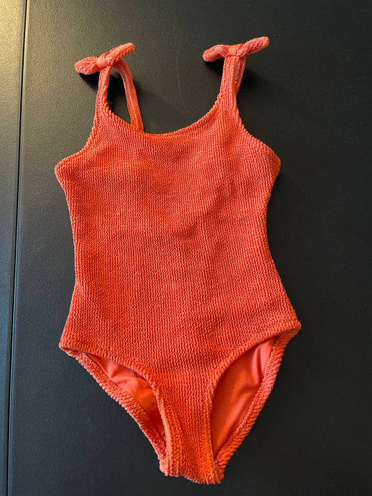 4/5 Girls Bathing Suit, Burnt Orange