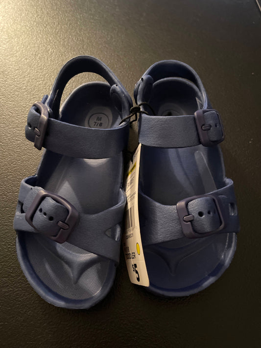 M (7/8) Toddler Boys Sandals, Navy