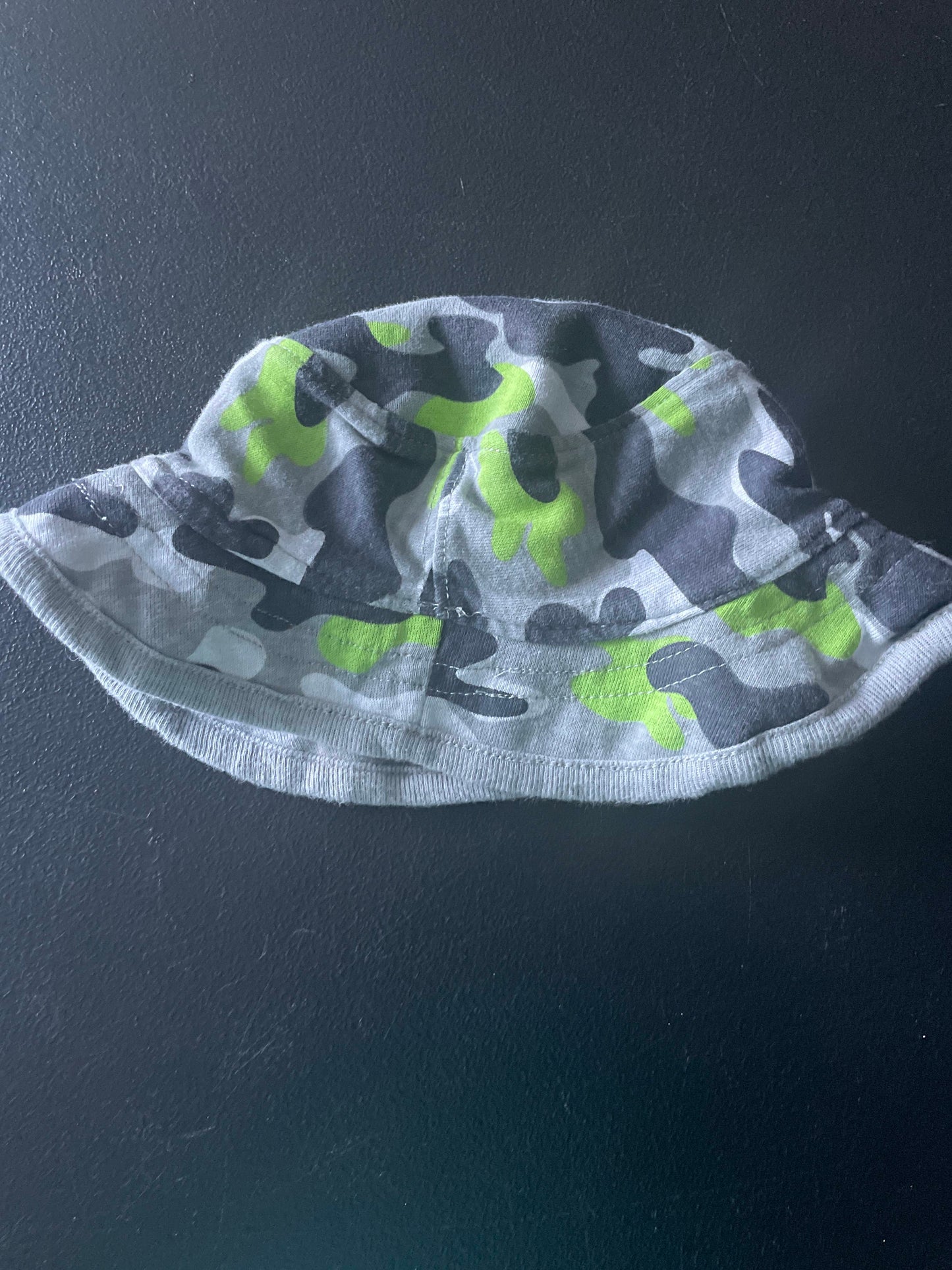 Camo Bucket Sun Hat, Gray, 0-3m Boys – For Goodness Thrift