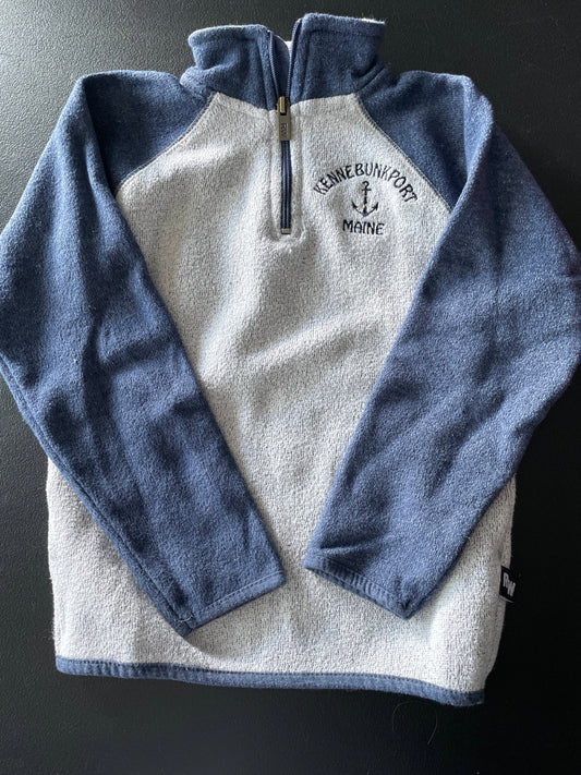 XS Youth Sweatshirt, Gray & Navy, Kennebunkport