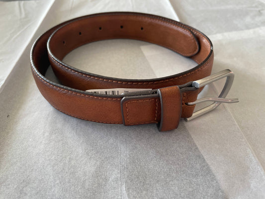 L Boys Belt, Tan Leather