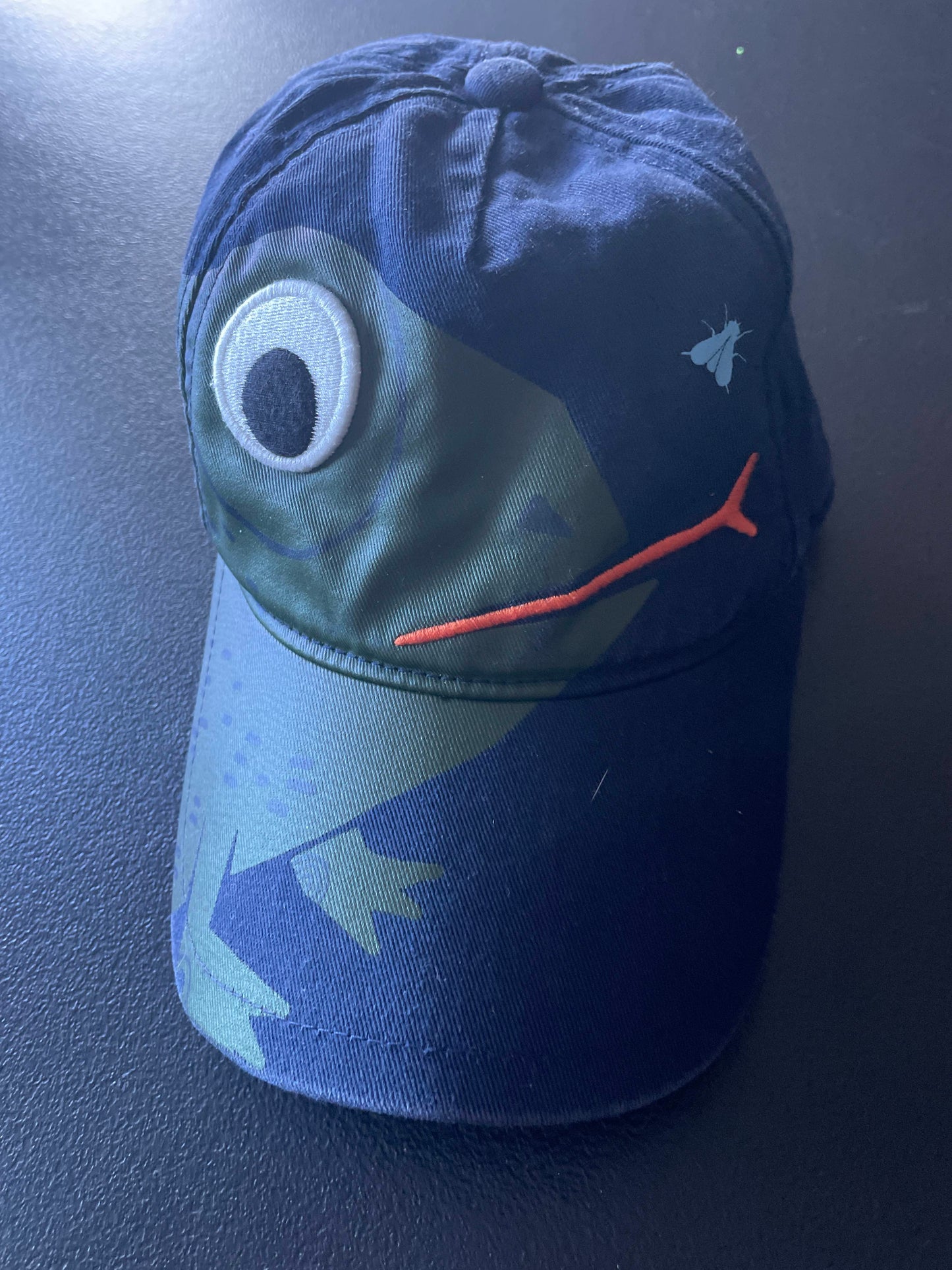 4T/5T Kids Hat, Navy, Lizard