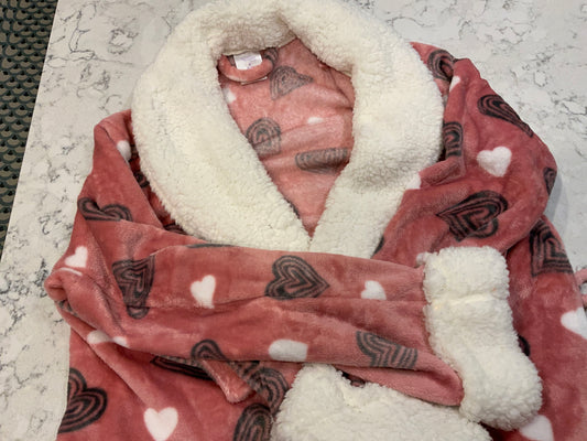 M 8/10 Ladies Fleece Bathrobe
