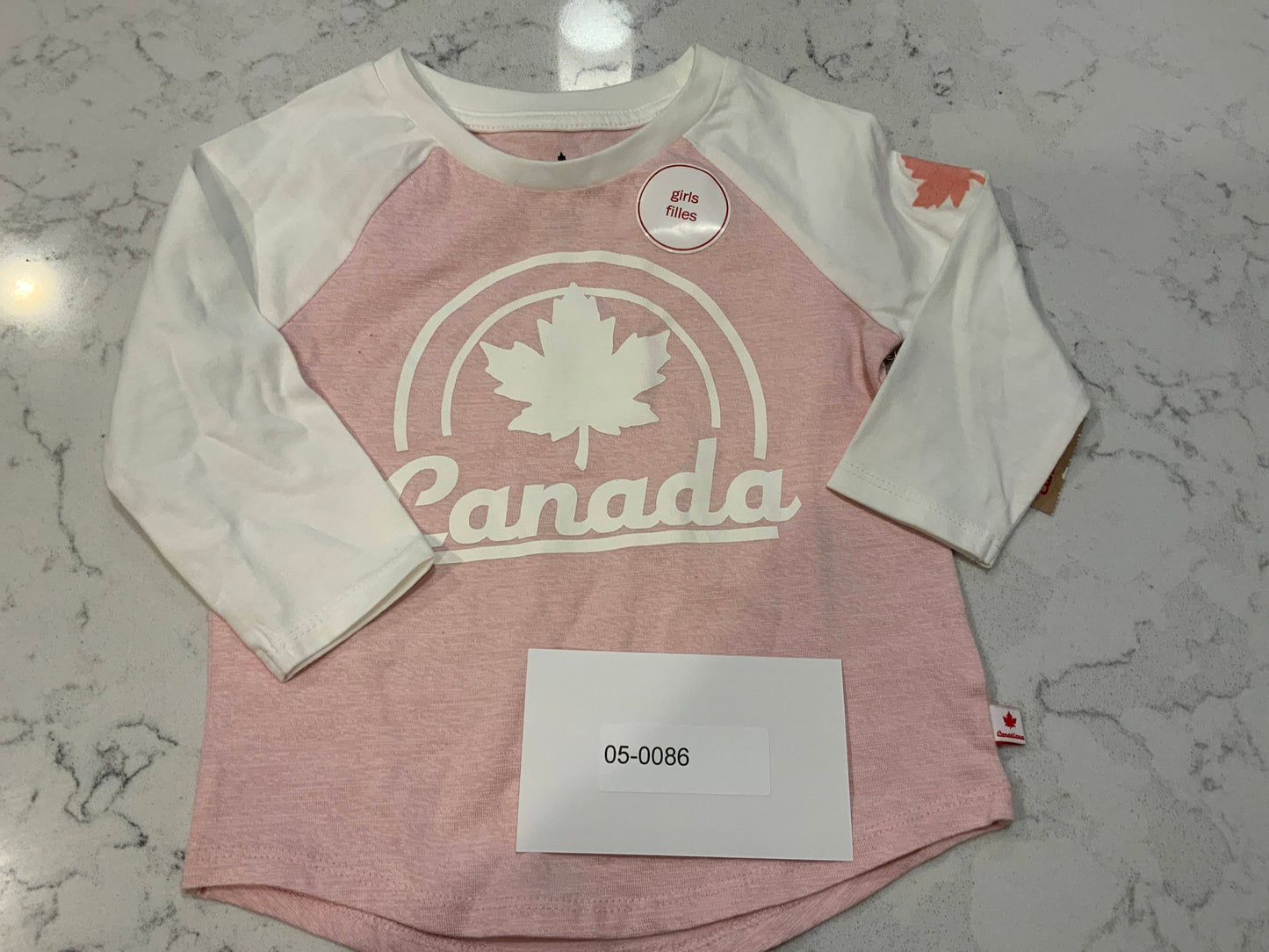 4T Girls Canada Top