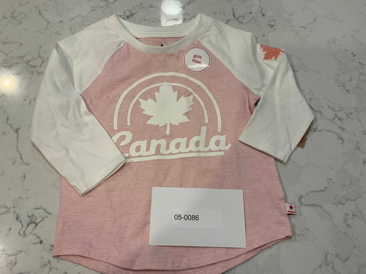 4T Girls Canada Top