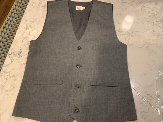 14 Youth Boys Gray Vest